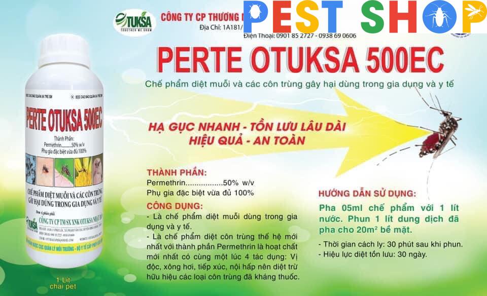 Thuốc diệt muỗi Perte otuksa 500EC