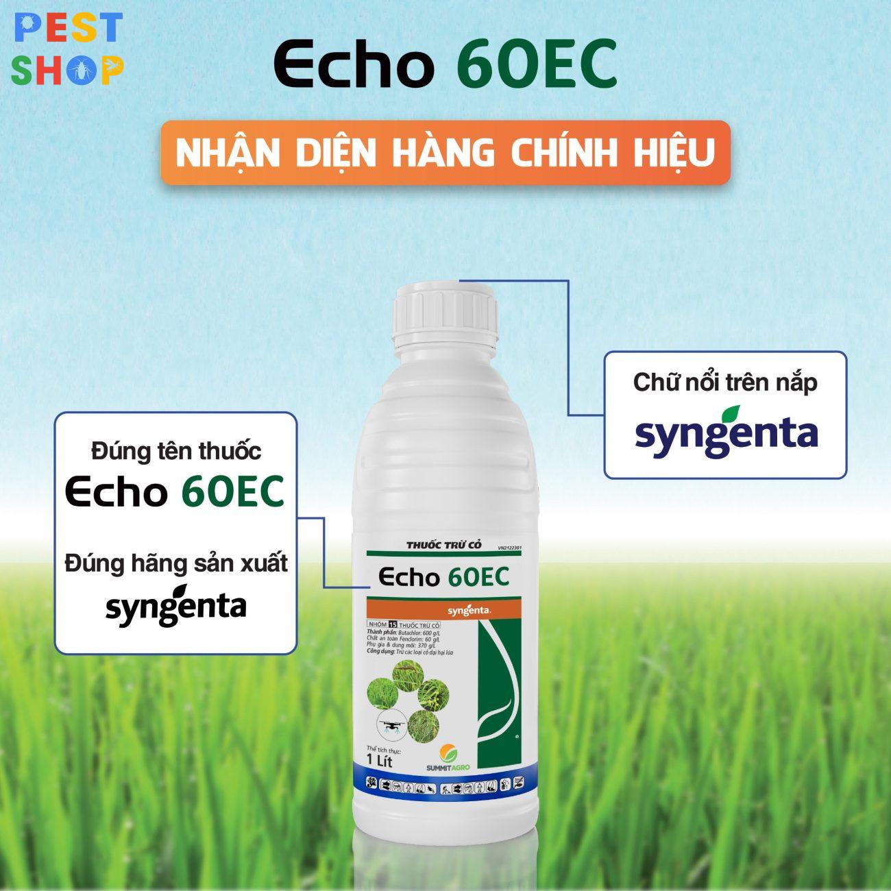 Logo Echo 60EC thuoc tru co cua Syngenta 2 Logo Echo 60EC thuoc tru co cua Syngenta 2