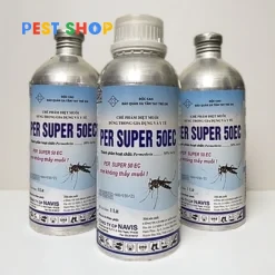 Permethrin 50EC chai nhôm 1 lít