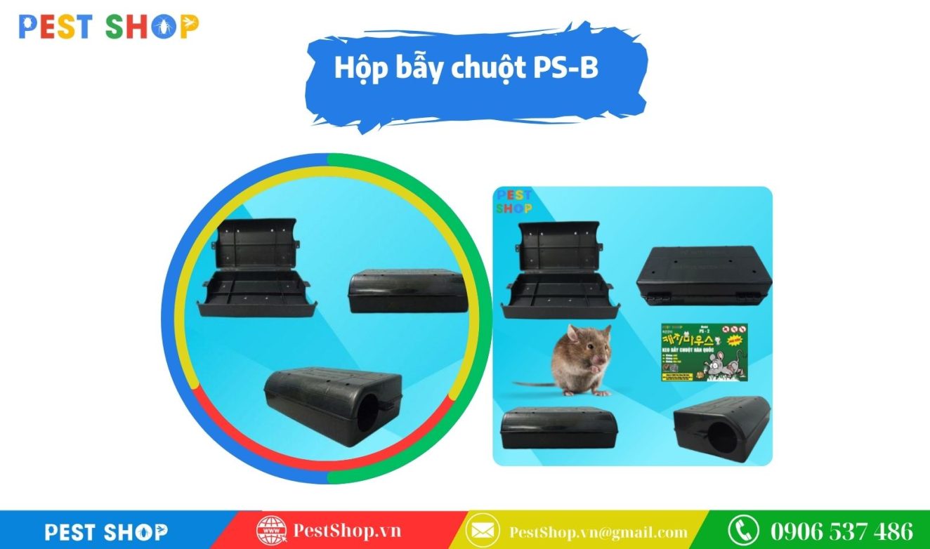 Hộp bẫy chuột PS-B