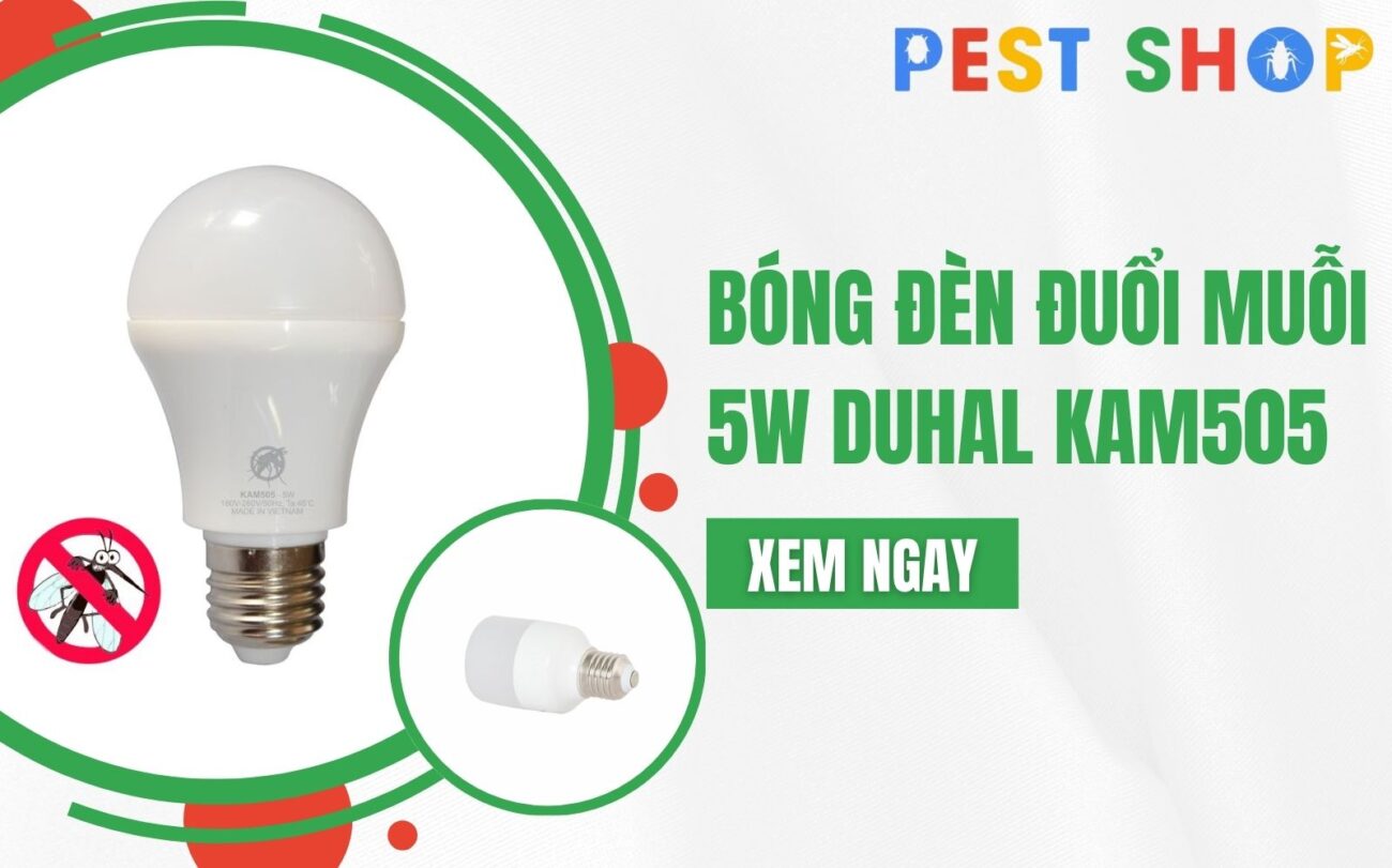 Bóng đèn đuổi muỗi 5W DUHAL KAM505