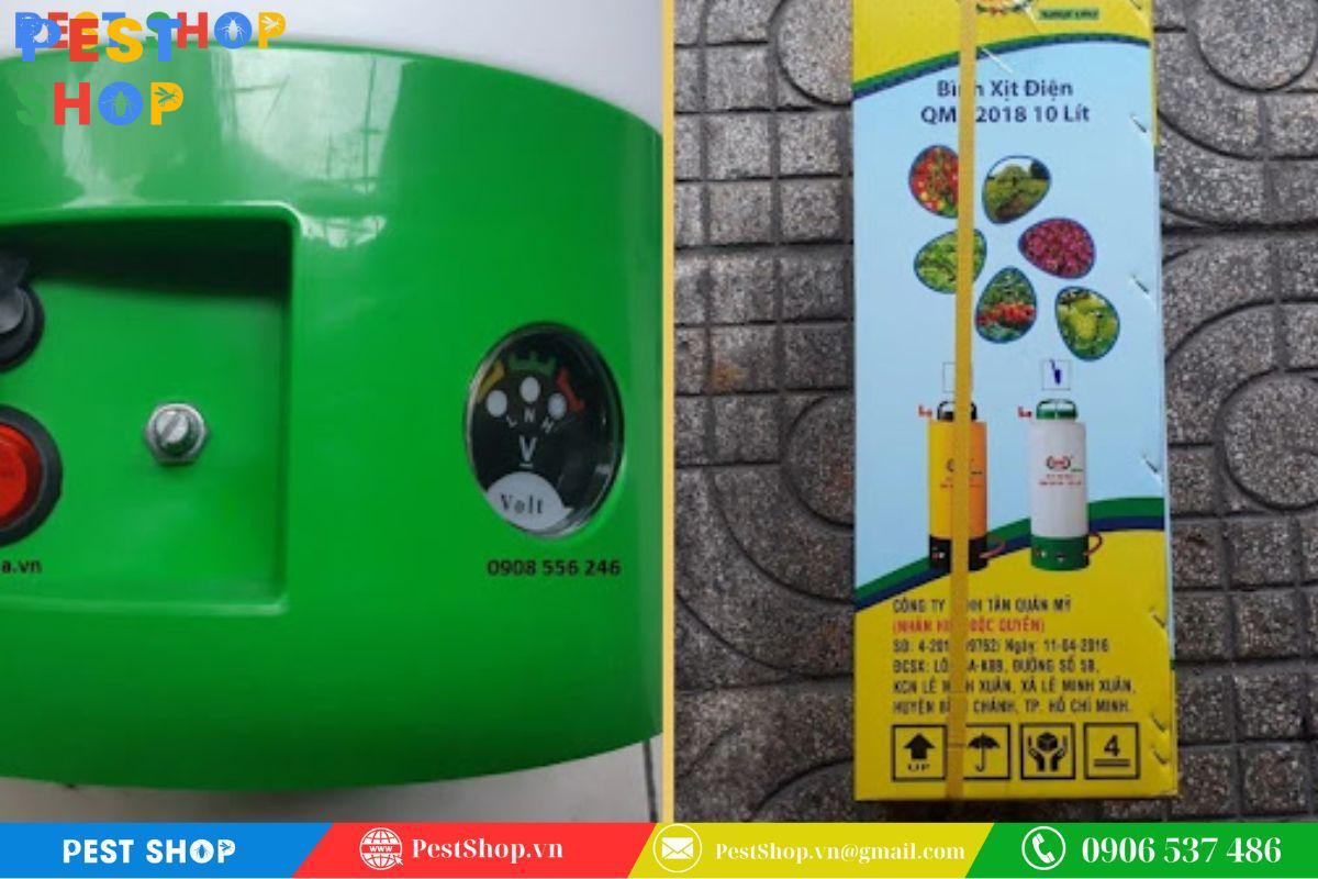 bình xịt thuốc sâu bằng điện 10 lít