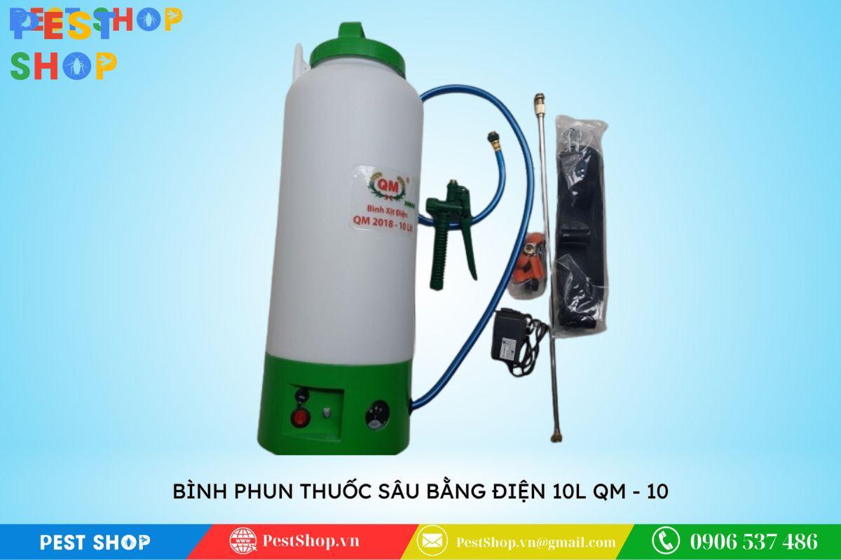bình xịt thuốc sâu bằng điện 10 lít