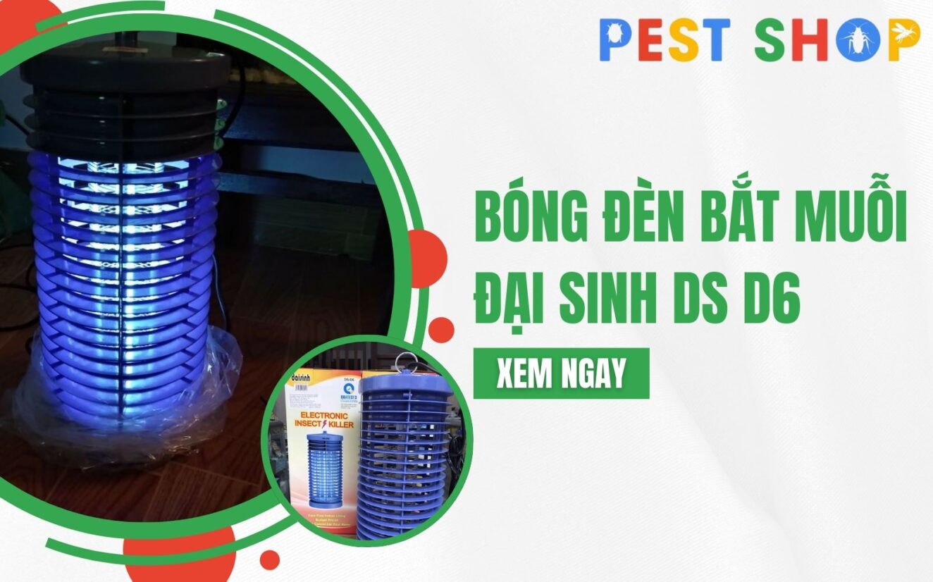 Đèn bắt muỗi Đại Sinh DS D6