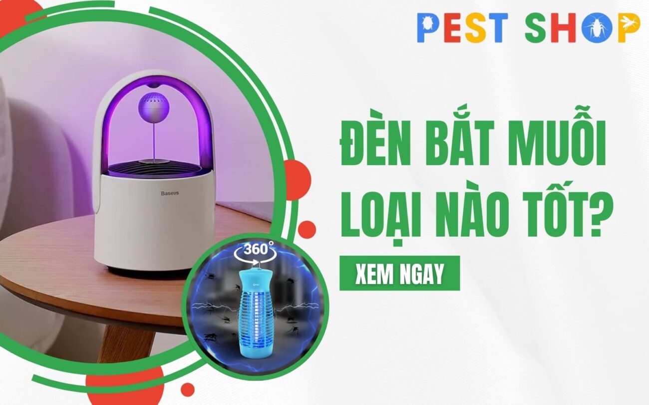 đèn bắt muỗi loại nào tốt