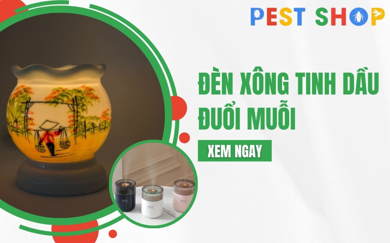 đèn xông tinh dầu đuổi muỗi