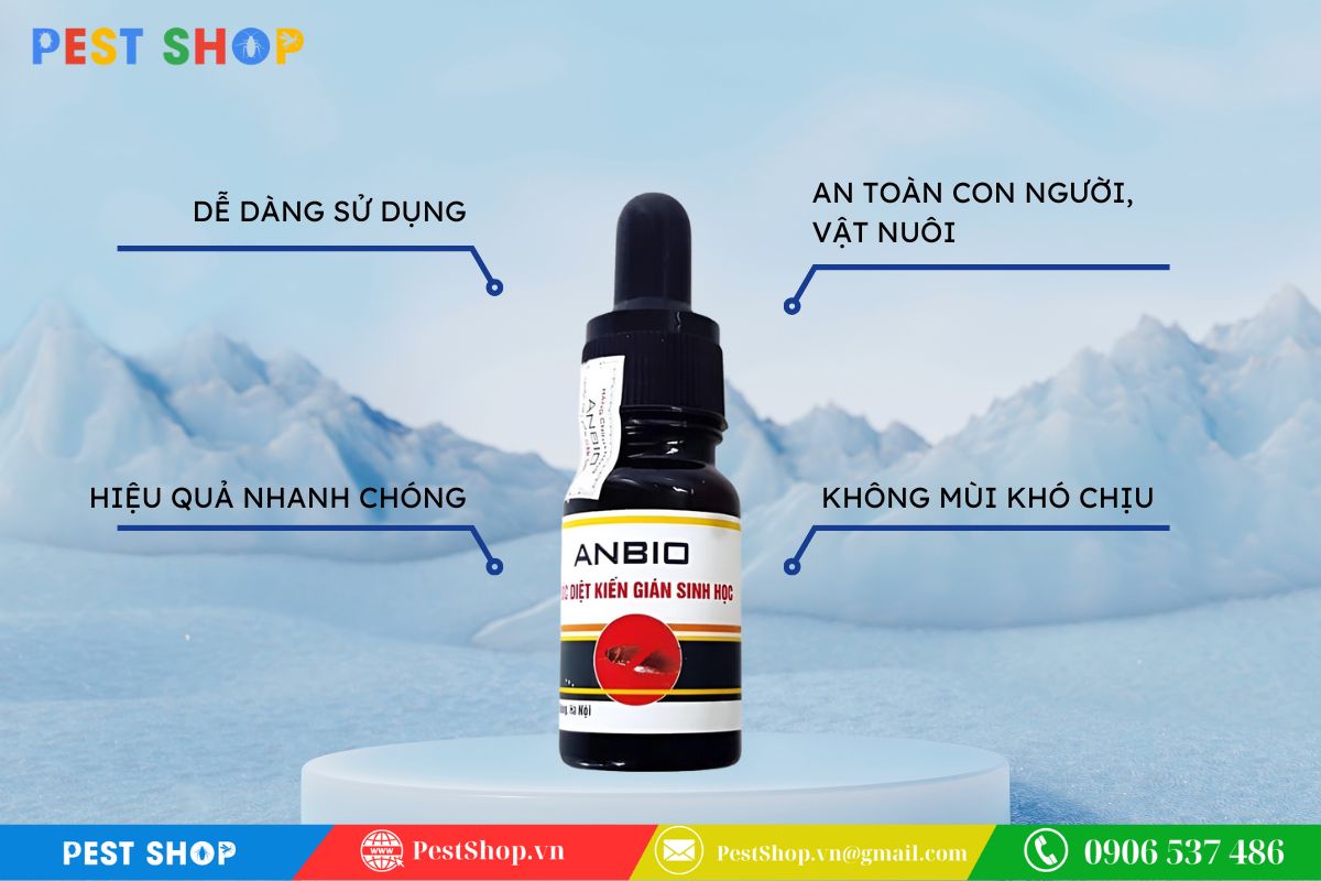 thuốc diệt gián sinh học