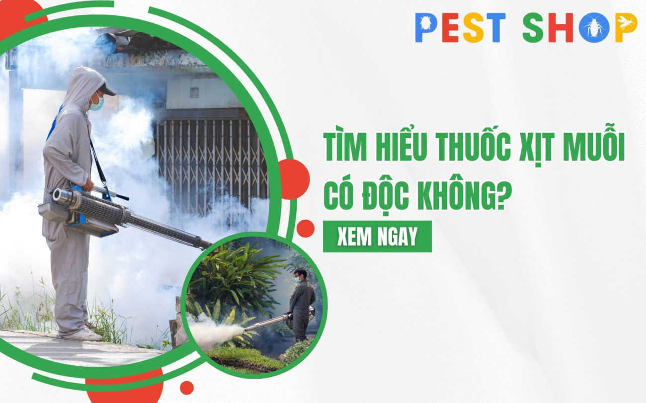 thuốc xịt muỗi có độc không