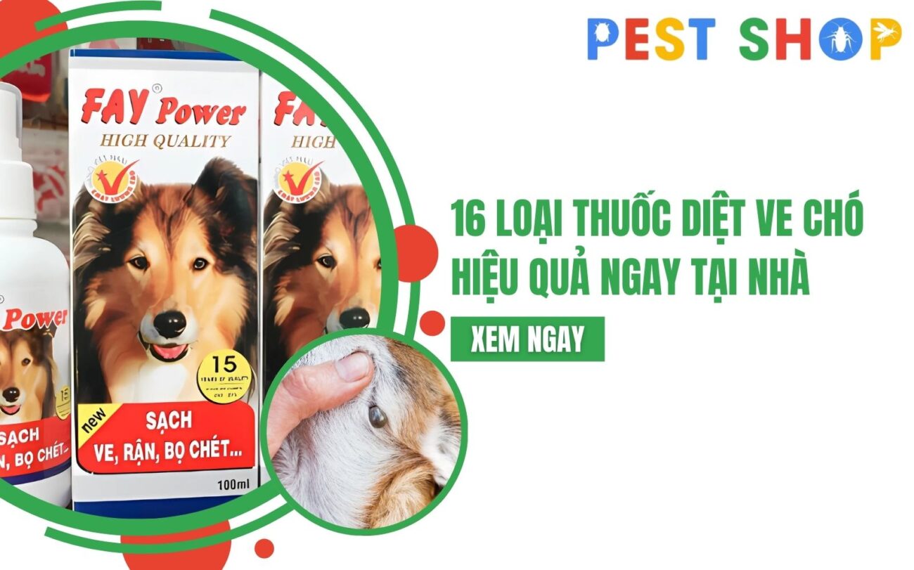 thuốc diệt ve chó