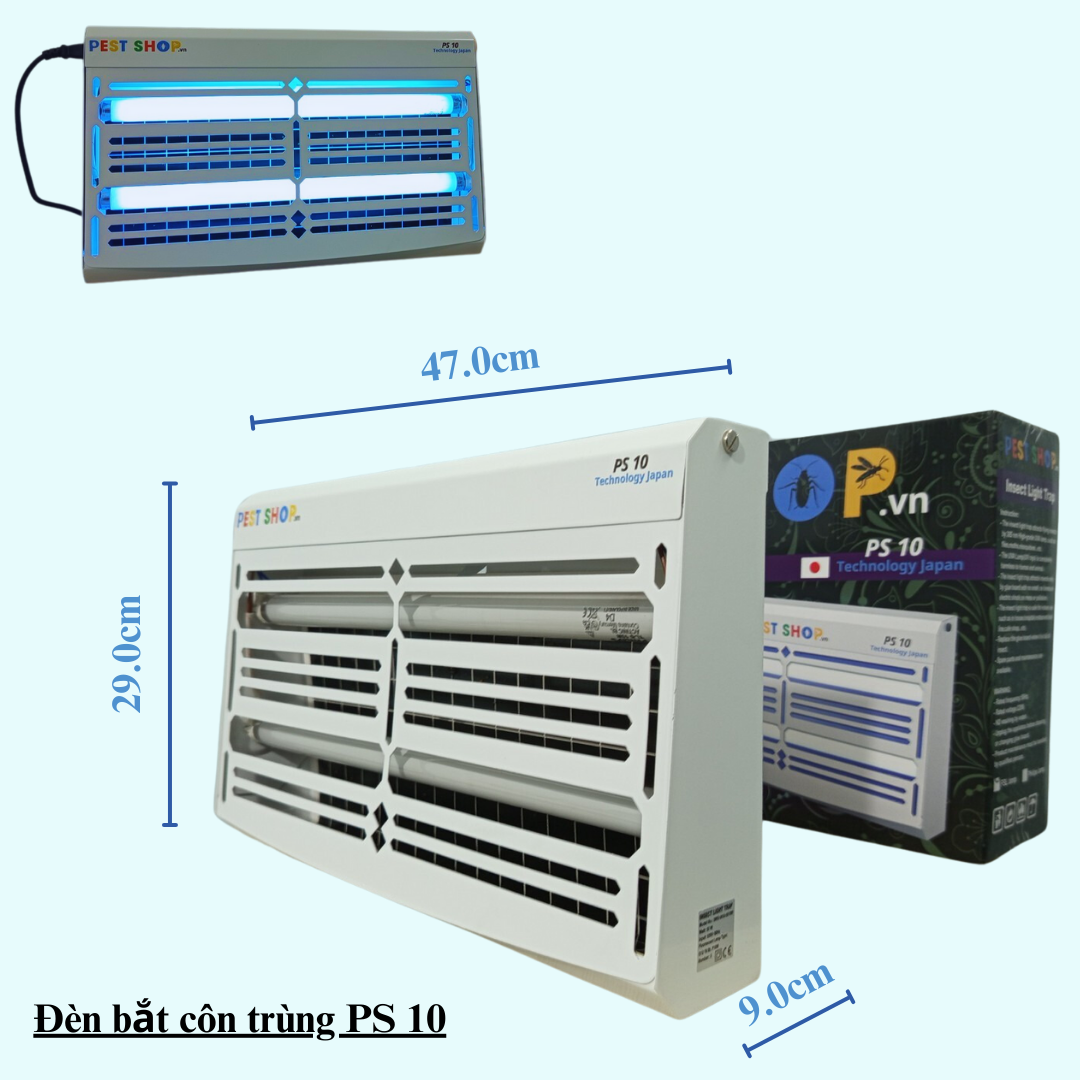 Đèn diệt côn trùng dạng keo dính