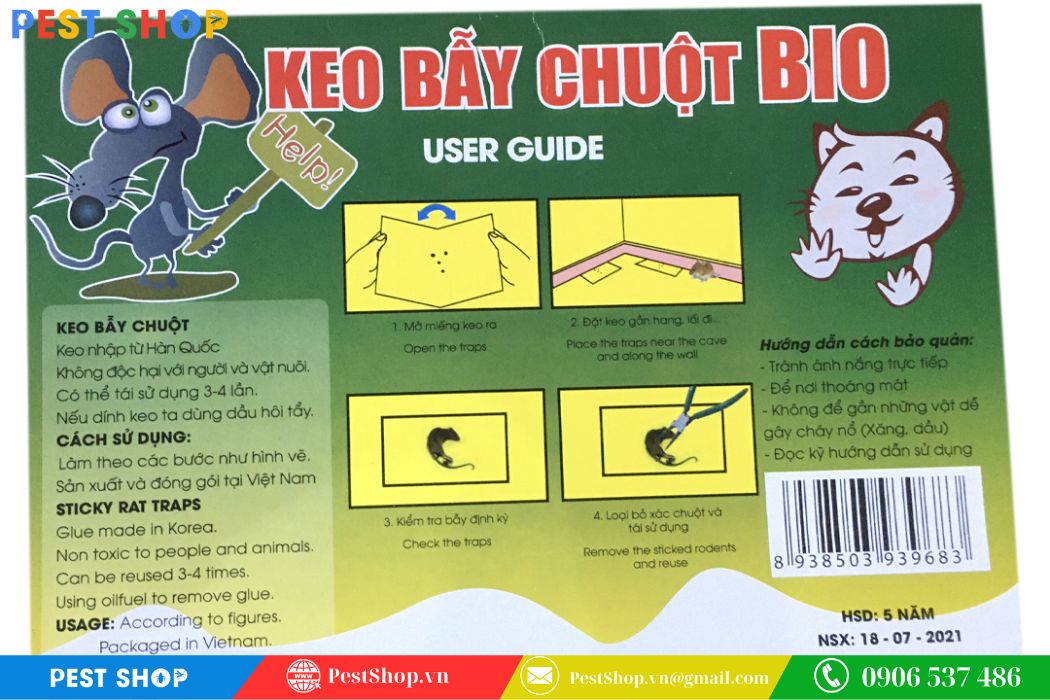 Keo bẫy chuột Bio