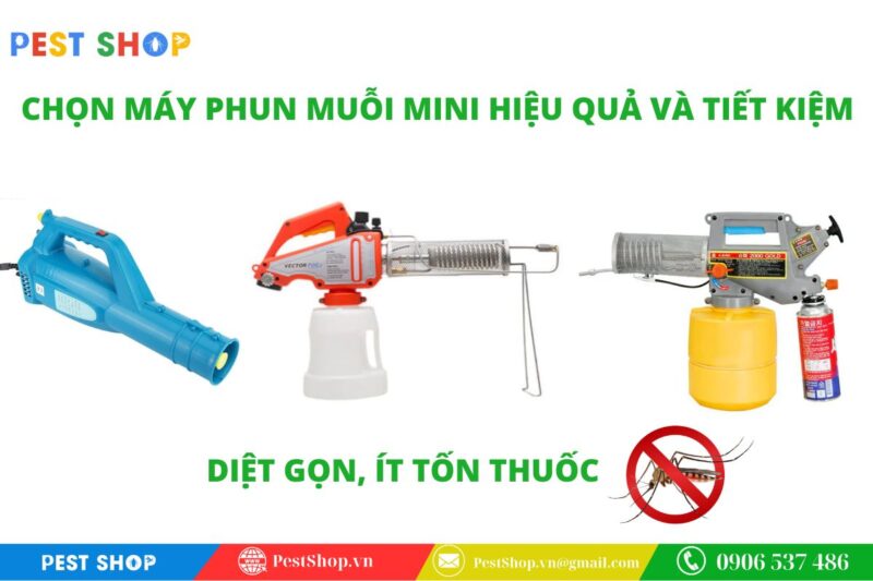 Cách chọn máy phun thuốc muỗi mini