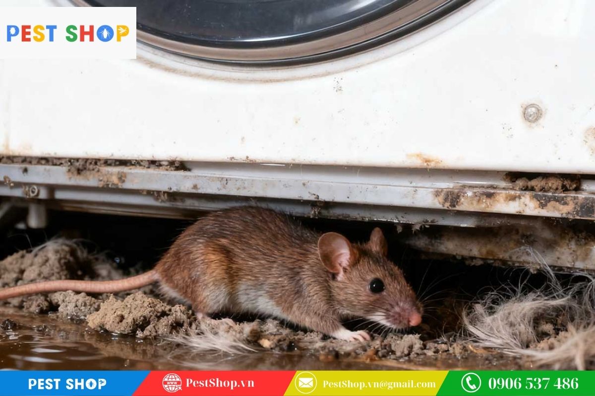 Đặt hộp bẫy ở nơi quá ồn ào hoặc quá ẩm ướt