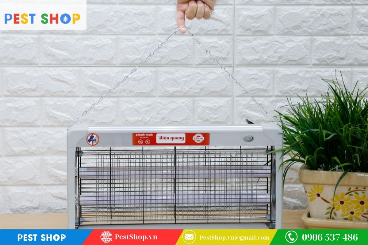 Đèn bắt muỗi Điện Quang ĐQ EML05L công suất lớn cho diện tích rộng