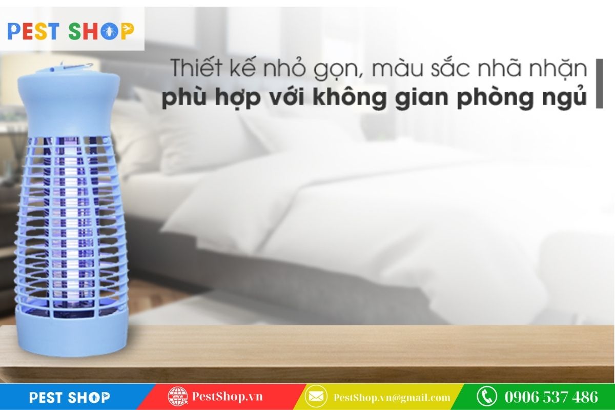 Đèn diệt côn trùng đa năng Comet CM069 nhựa chống cháy