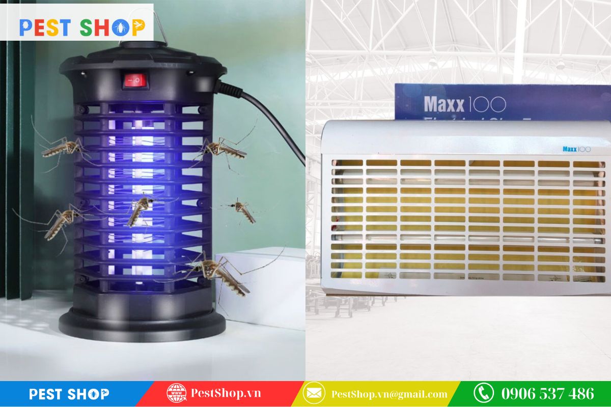 den diet con trung keo dinh hay luoi dien tot hon 3 Cơ chế tiêu diệt côn trùng khác biệt hoàn toàn