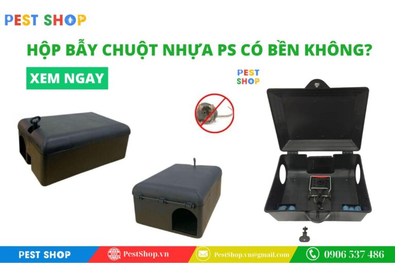 Hộp bẫy chuột nhựa ps có bền không