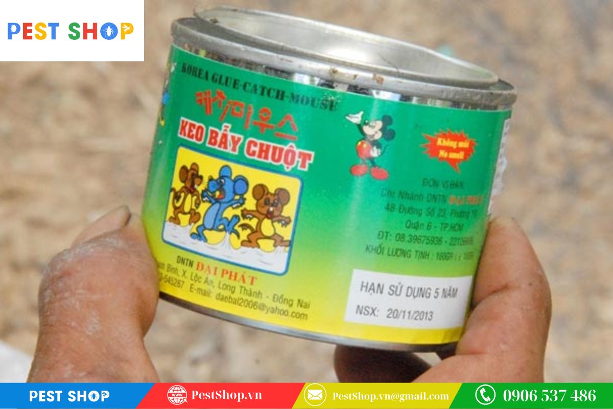 Phân tích tỷ lệ thành phần chi tiết trong keo dính chuột chất lượng