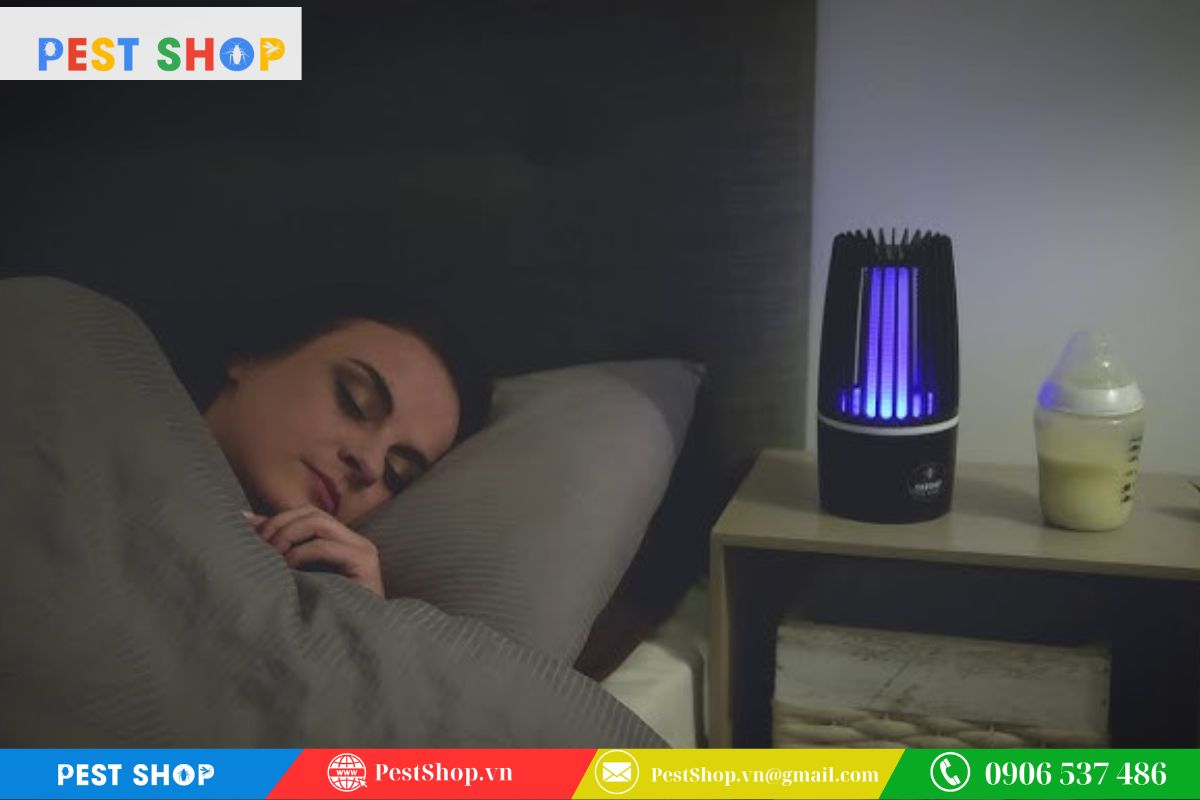Cải thiện chất lượng giấc ngủ với đèn bắt côn trùng