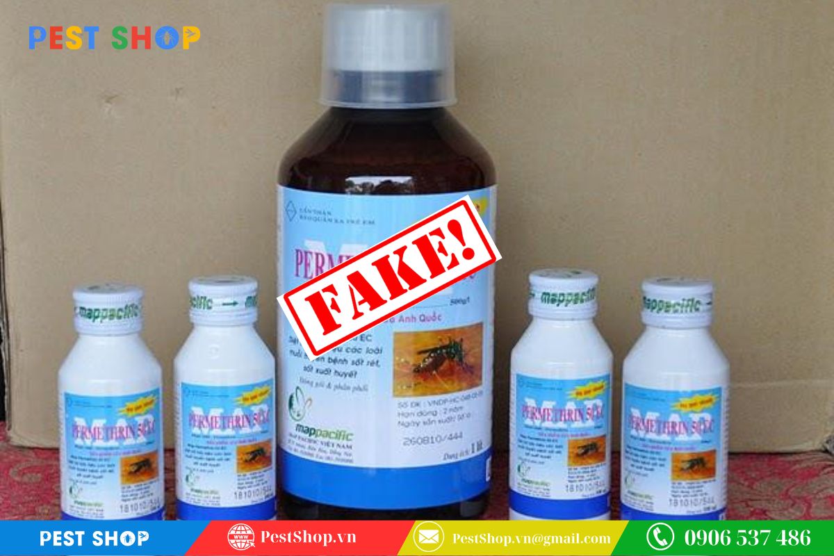 Nguy cơ từ các loại thuốc diệt muỗi giả và kém chất lượng