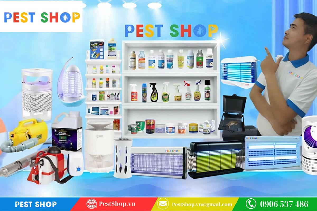 Pest Shop - Đơn vị phân phối giải pháp kiểm soát dịch hại toàn diện