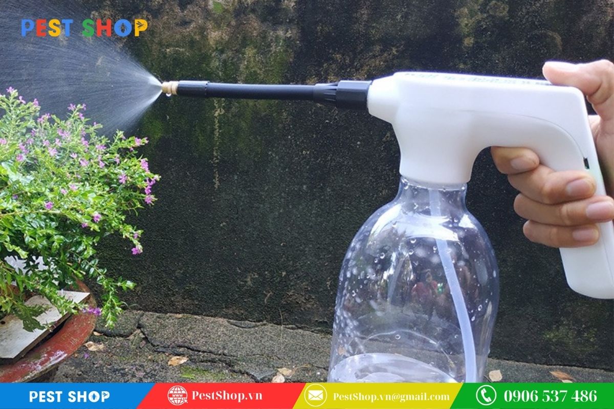 Sử dụng thiết bị phun không chuyên dụng