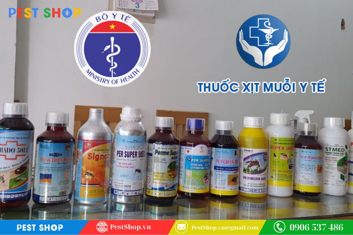 Thuốc xịt muỗi của Trung tâm Y tế Dự phòng là gì?