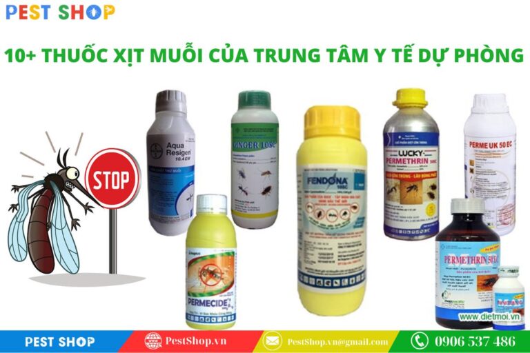 Thuốc xịt muỗi của Trung tâm Y tế Dự phòng